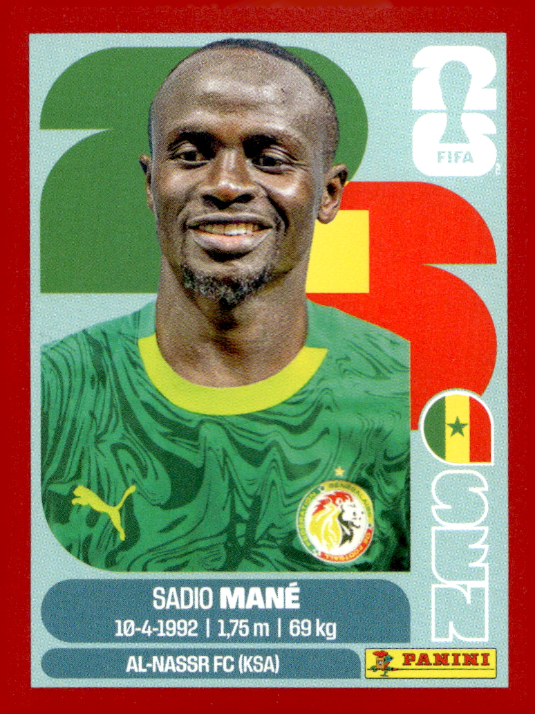 2026 PANINI WORLD CUP STICKERS RED SOCCER ASSORTED SINGLES U-PICK