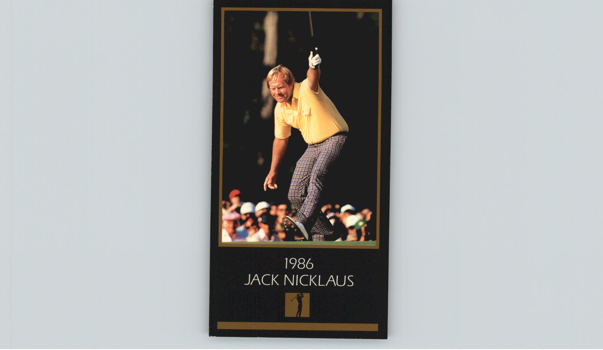 1997-98 Grand Slam Ventures Masters Collection #1986 Jack Nicklaus 86
