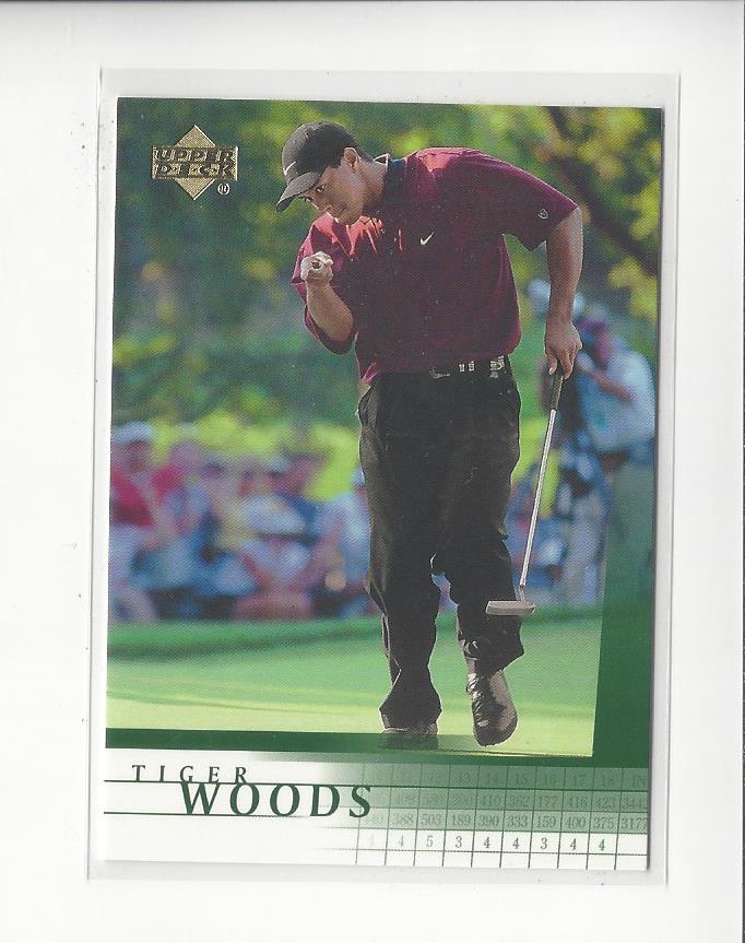 2001 Upper Deck #1 Tiger Woods RC