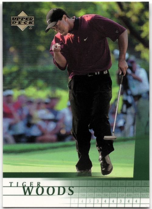 2001 Upper Deck #1 Tiger Woods RC