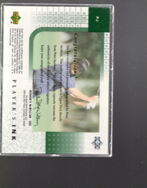 A7486- 2001 Upper Deck Golf Insert +Parallel Cards -You Pick- 15+ FREE US SHIP - Picture 51 of 159