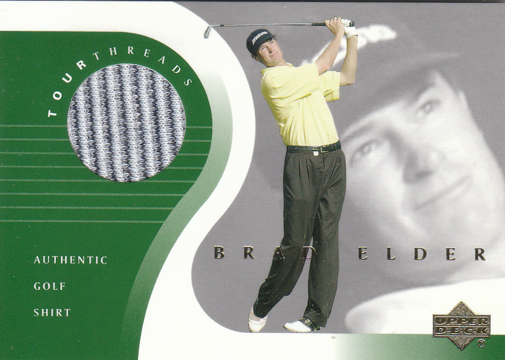 2001 Upper Deck Tour Threads #TTBE Brad Elder