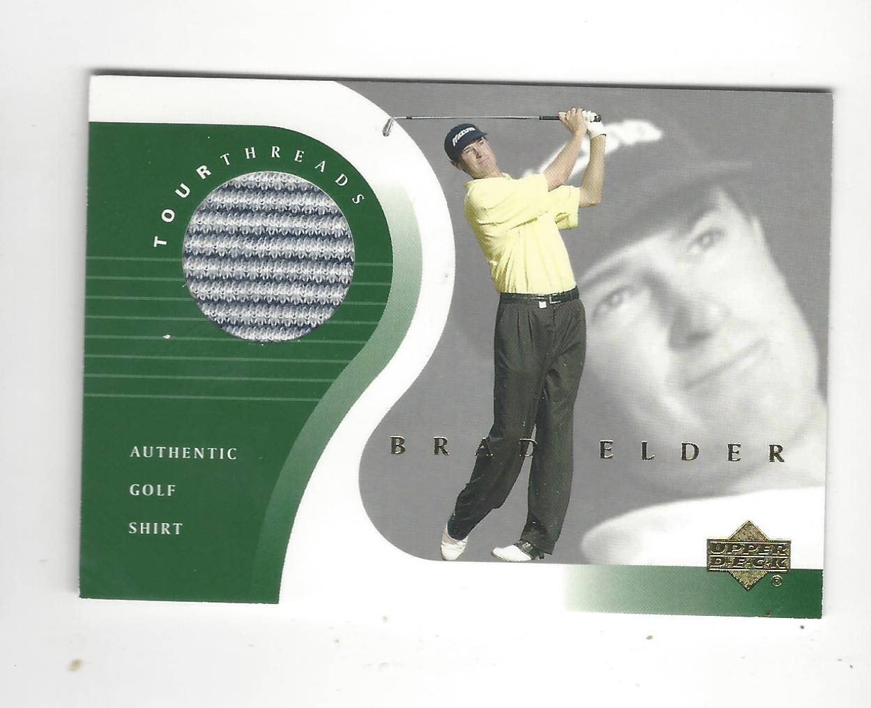 2001 Upper Deck Tour Threads #TTBE Brad Elder