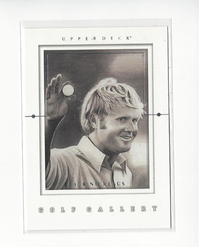 2001 Upper Deck Gallery #GG1 Jack Nicklaus