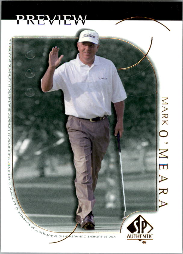 2001 SP Authentic Preview Golf Card Pick - Picture 8 of 117