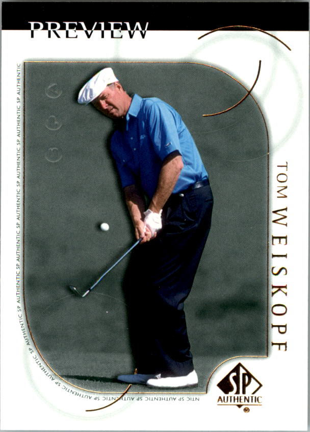 2001 SP Authentic Preview Golf Card Pick - Picture 14 of 117