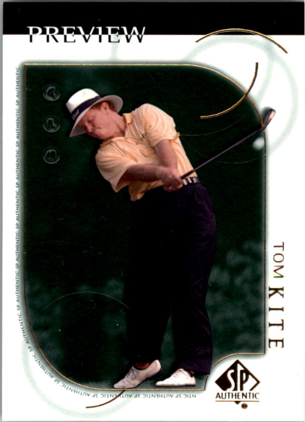 2001 SP Authentic Preview Golf Card Pick - Picture 18 of 117