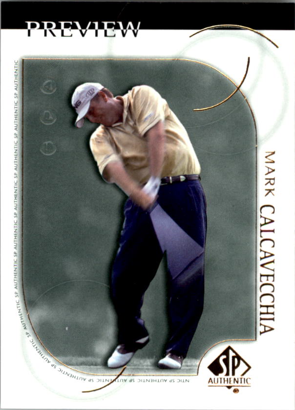 2001 SP Authentic Preview Golf Card Pick - Picture 22 of 117