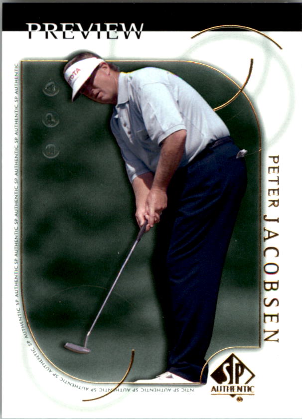 2001 SP Authentic Preview Golf Card Pick - Picture 30 of 117