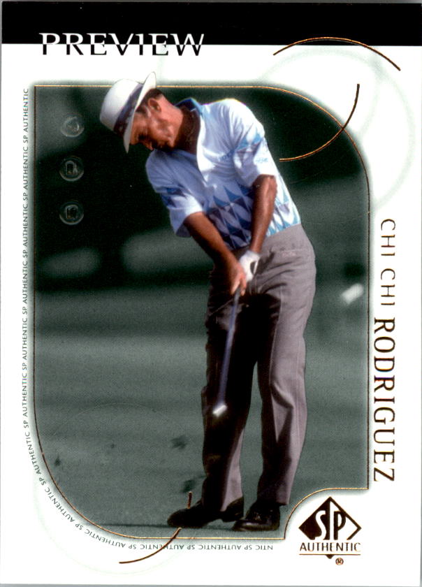2001 SP Authentic Preview Golf Card Pick - Picture 38 of 117