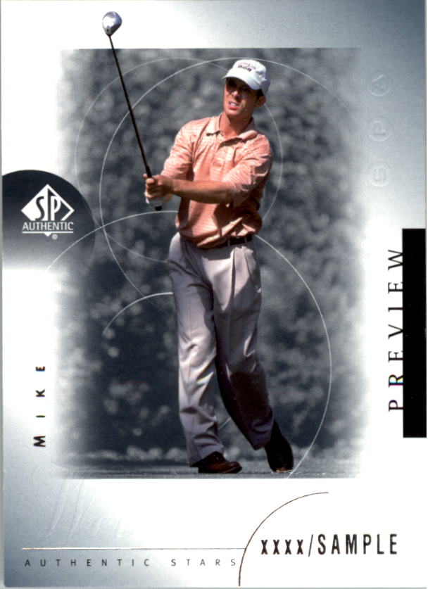 2001 SP Authentic Preview Golf Card Pick - Picture 50 of 117