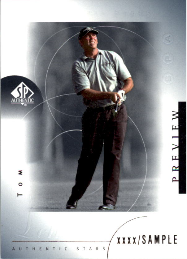 2001 SP Authentic Preview Golf Card Pick - Picture 52 of 117