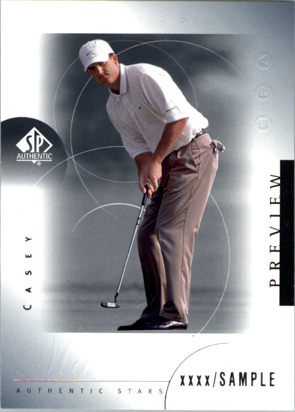 2001 SP Authentic Preview Golf Card Pick - Picture 58 of 117