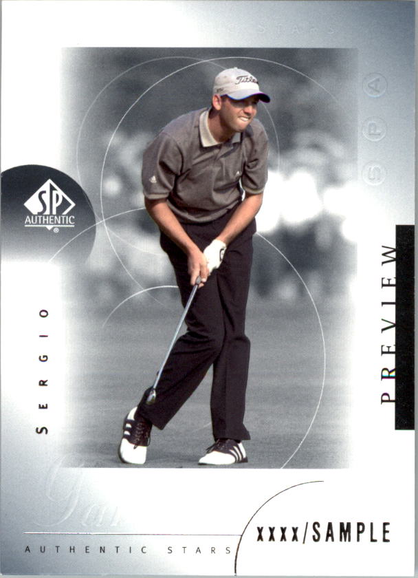 2001 SP Authentic Preview Golf Card Pick - Picture 60 of 117