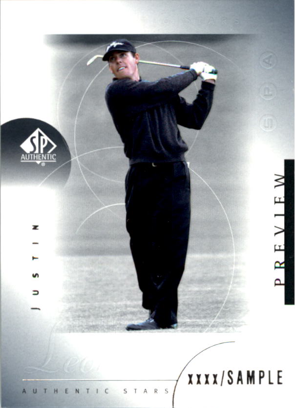 2001 SP Authentic Preview Golf Card Pick - Picture 62 of 117