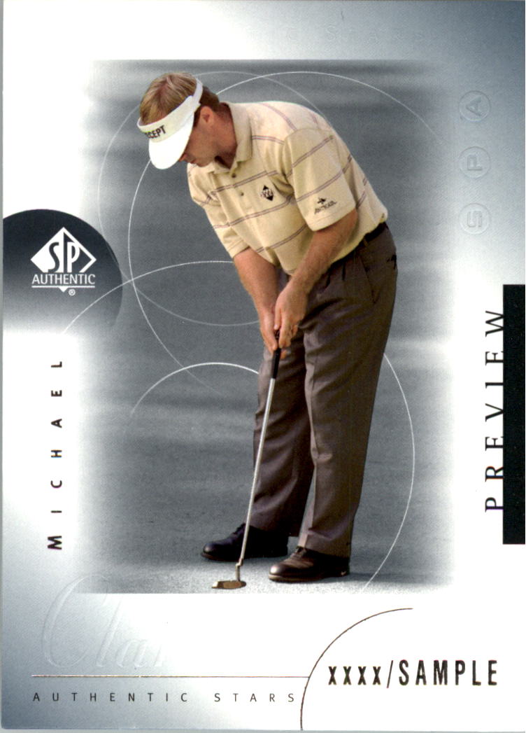 2001 SP Authentic Preview Golf Card Pick - Picture 70 of 117