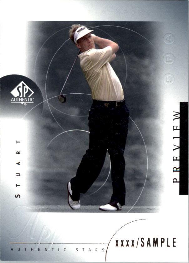 2001 SP Authentic Preview Golf Card Pick - Picture 96 of 117