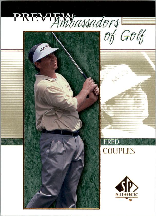 2001 SP Authentic Preview Golf Card Pick - Picture 102 of 117
