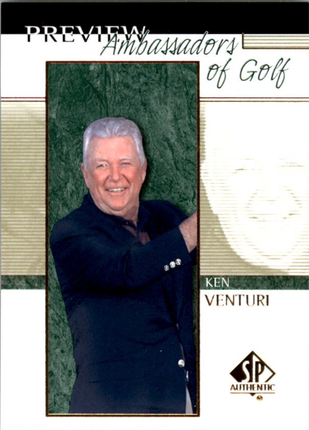 2001 SP Authentic Preview Golf Card Pick - Picture 104 of 117