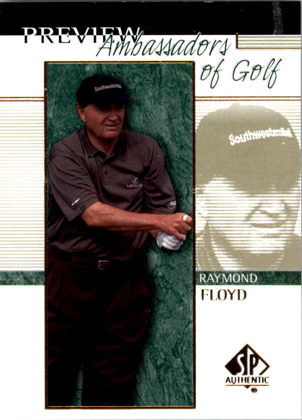 2001 SP Authentic Preview Golf Card Pick - Picture 108 of 117