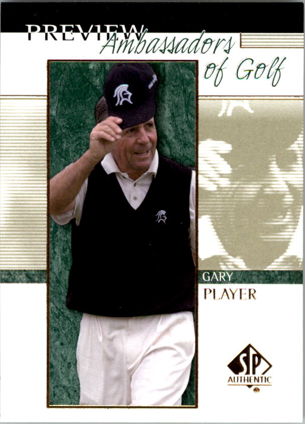 2001 SP Authentic Preview Golf Card Pick - Picture 112 of 117