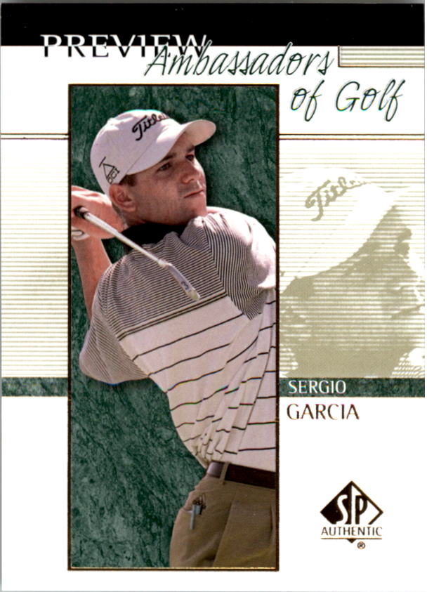 2001 SP Authentic Preview Golf Card Pick - Picture 114 of 117
