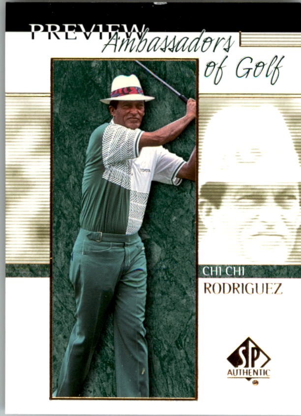 2001 SP Authentic Preview Golf Card Pick - Picture 116 of 117