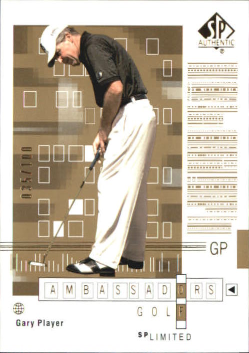 2002 SP Authentic Limited #69 Gary Player AG