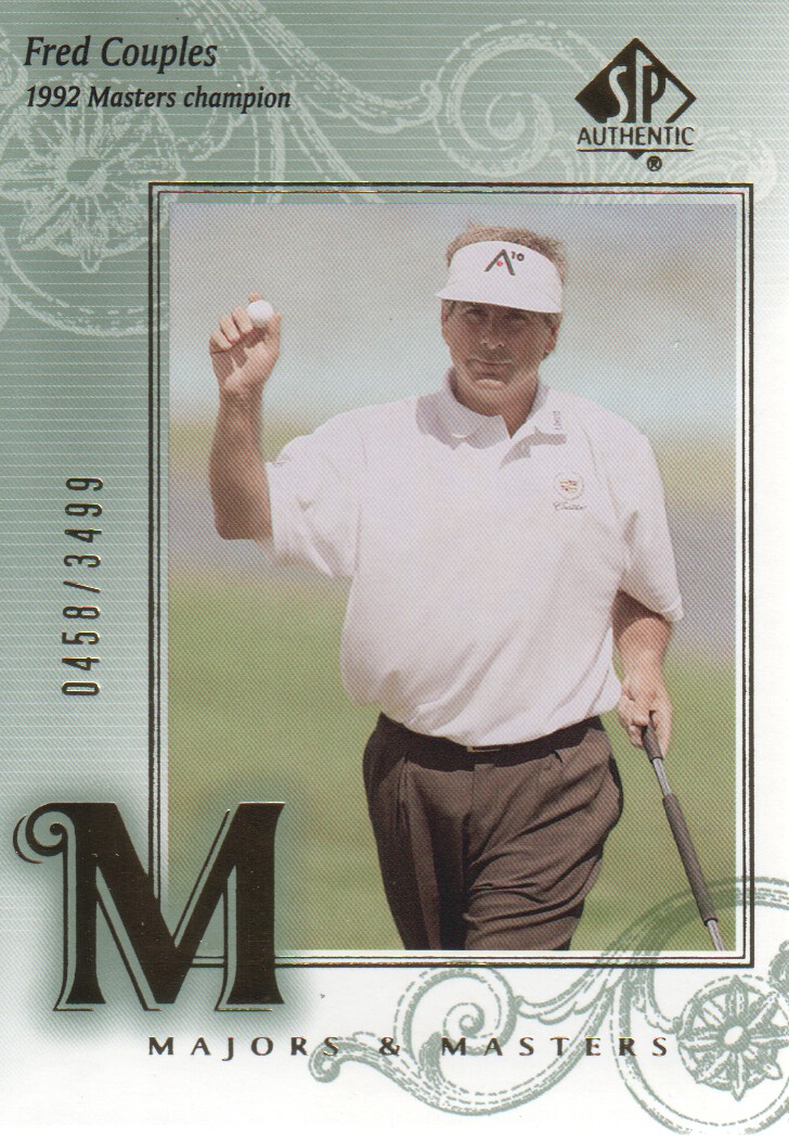 2002 SP Authentic #118 Fred Couples MM