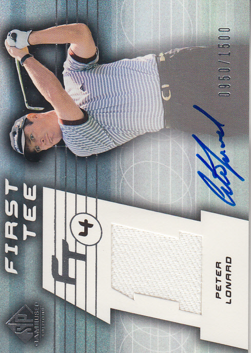 2003 SP Game Used #68 P.Lonard AU Shirt T4 RC