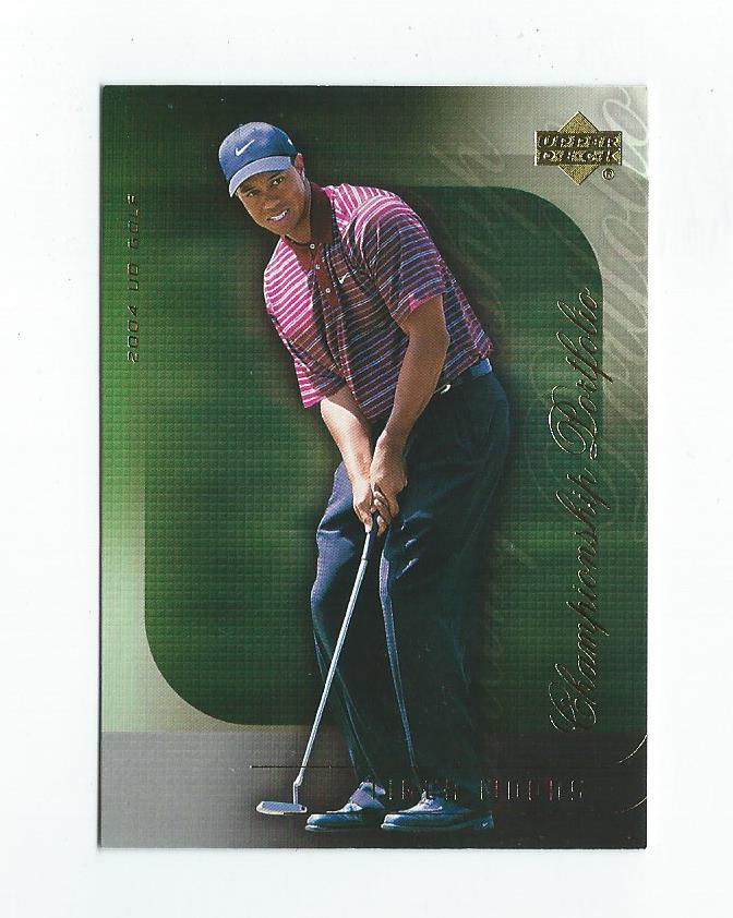 2004 Upper Deck Champion Portfolio #CP12 Tiger Woods