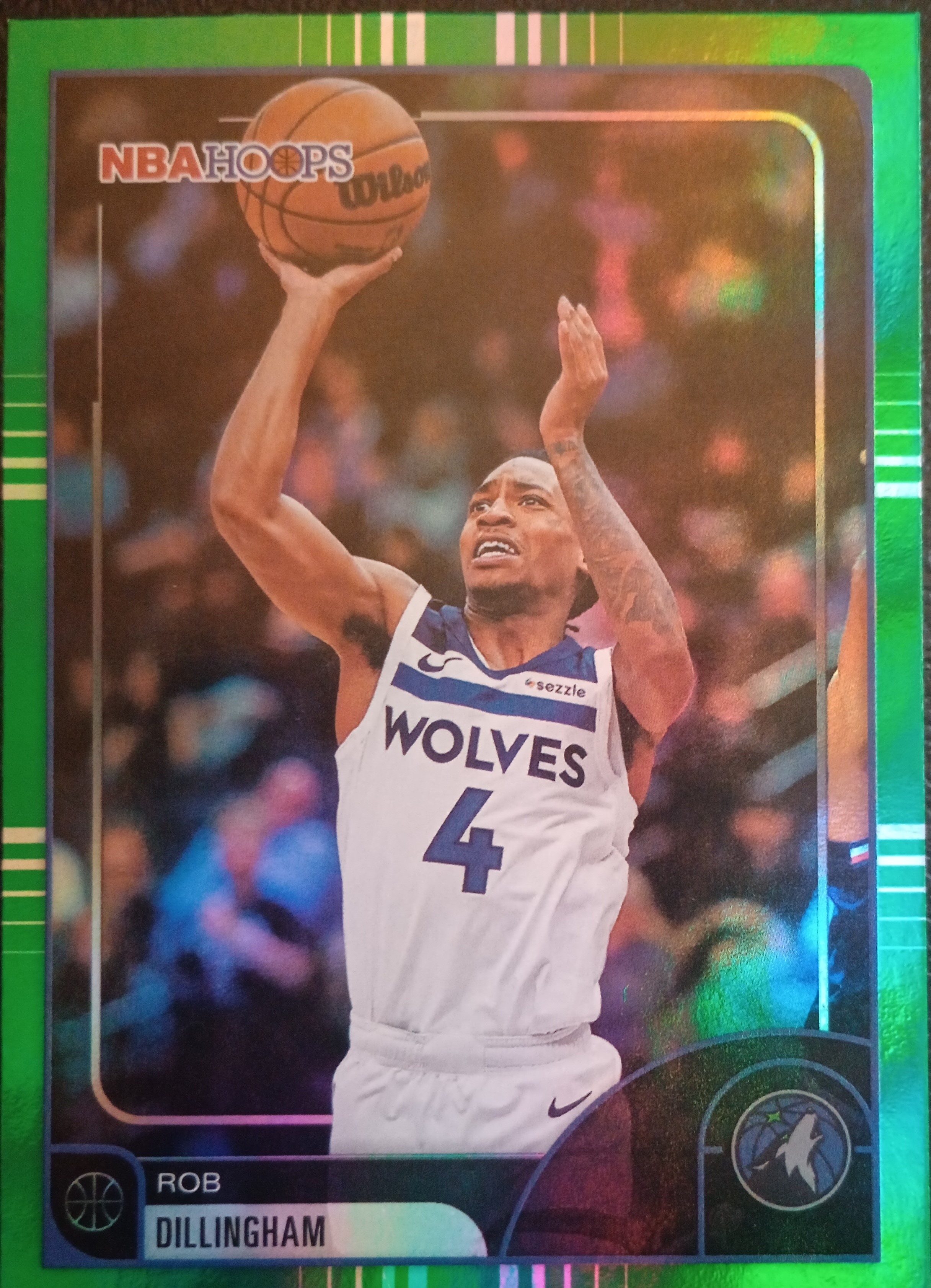 2025-26 Hoops Green Hoops #160 Rob Dillingham