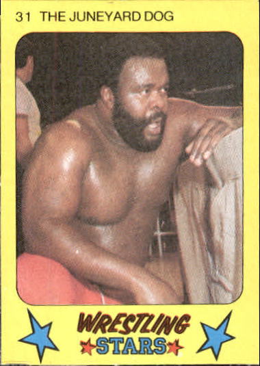 1986 Monty Gum Wrestling #31 Junkyard Dog UER