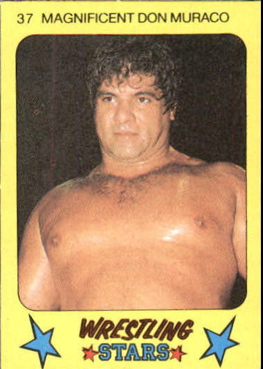 1986 Monty Gum Wrestling #37 Magnificent Don Muraco