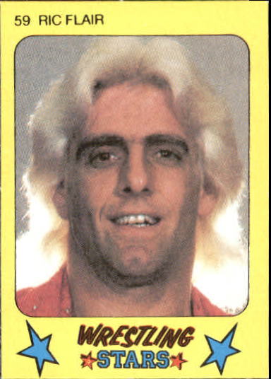 1986 Monty Gum Wrestling #59 Ric Flair