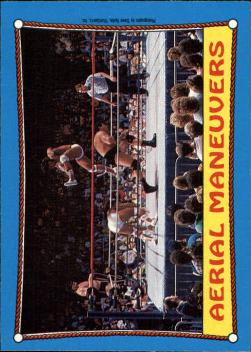 1987 O-Pee-Chee WWF #61 Aerial Maneuvers RA