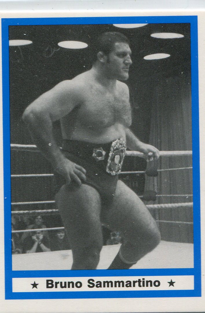 1991 Imagine Wrestling Legends #18 Bruno Sammartino
