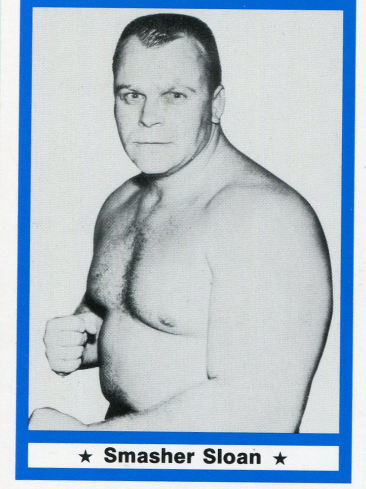 1991 Imagine Wrestling Legends #49 Smasher Sloan