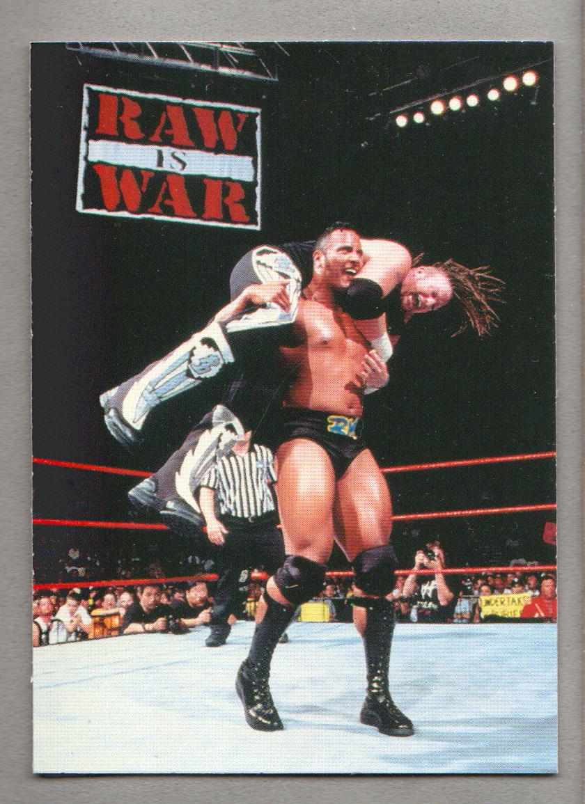 1998 DuoCards WWF #15 The Rock RC