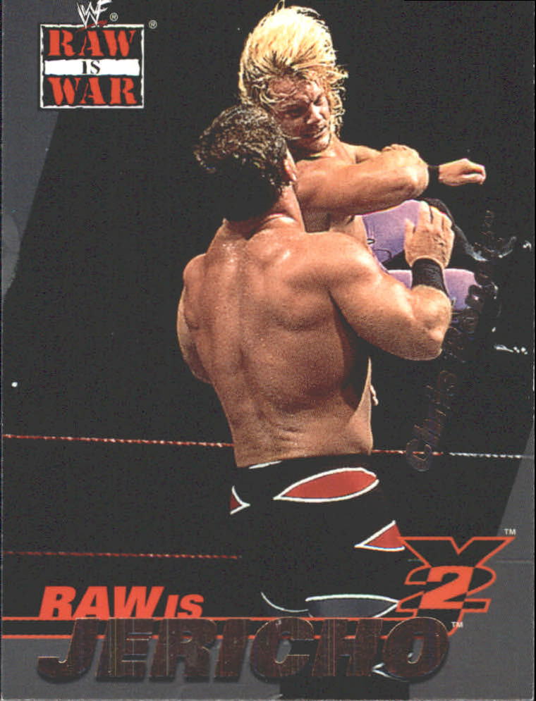 2001 Fleer WWF Raw Is War Raw Is Jericho #RJ3 Chris Jericho on Chris Benoit
