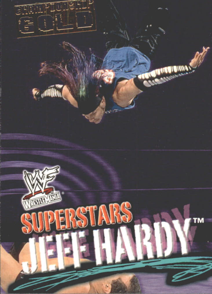 2001 Fleer WWF WrestleMania Championship Gold #7 Jeff Hardy