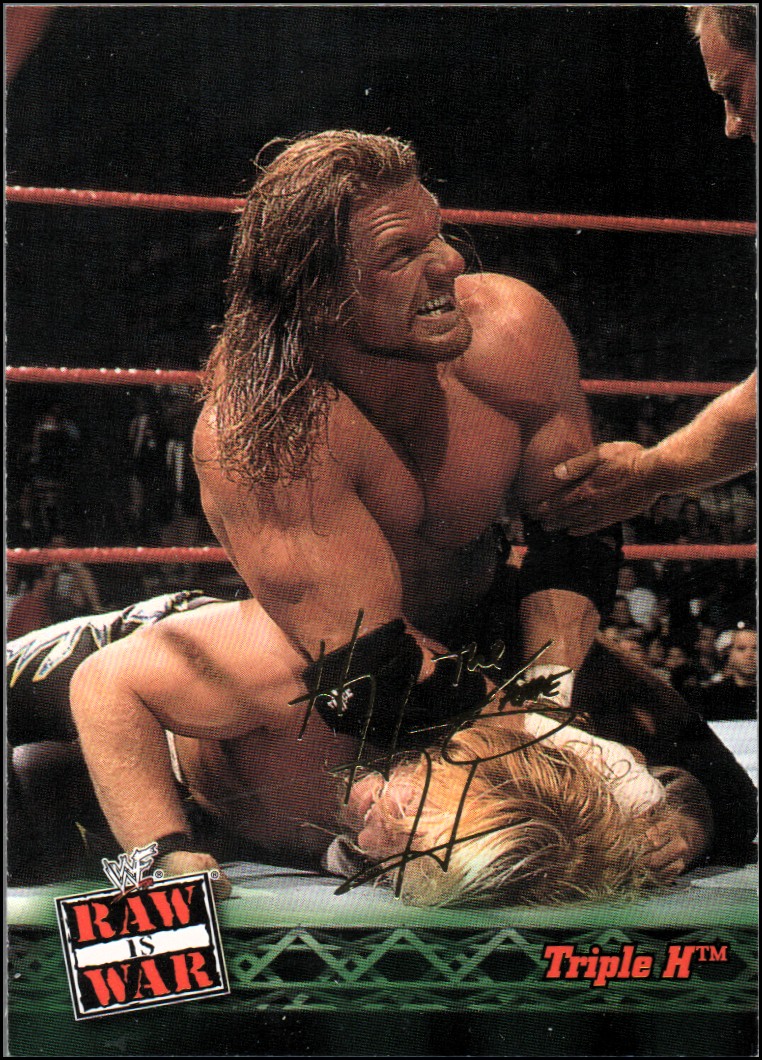 2001 Fleer WWF Raw Is War #2 Triple H