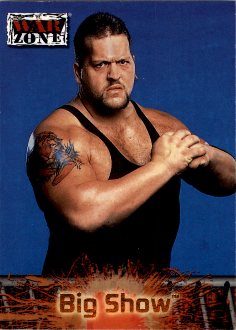 2001 Fleer WWF Raw Is War #56 Big Show WZ