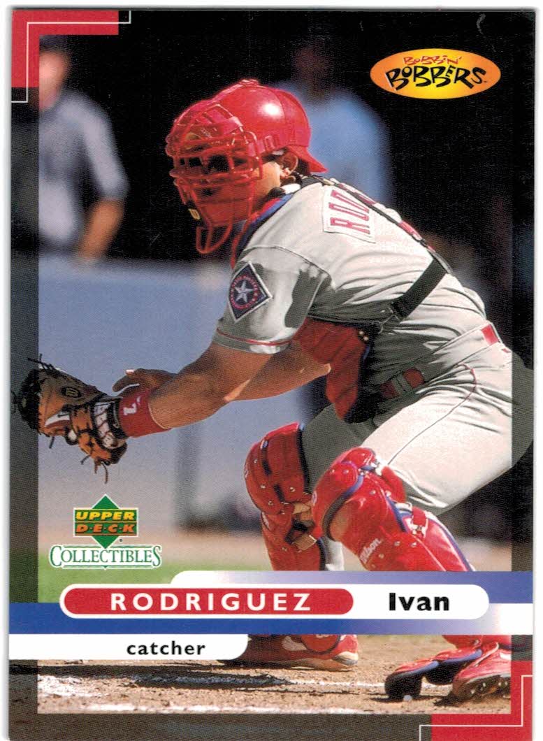 2000 Upper Deck Bobbin' Bobbers #7 Ivan Rodriguez