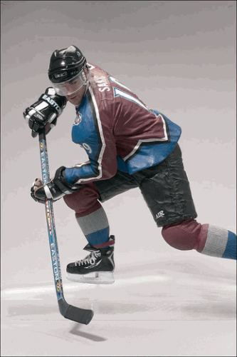 2002-03 McFarlane Hockey Series 3-5 #70 Joe Sakic Blue back image