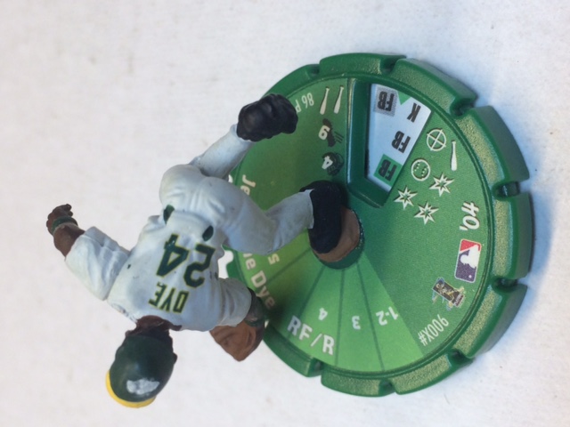 2004 MLB Sportsclix Extra Bases #6 Jermaine Dye R back image