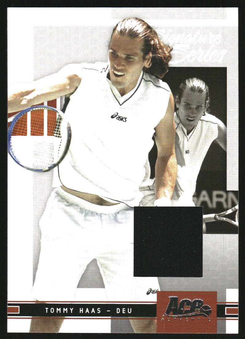 2005 Ace Authentic Signature Series Jersey #33 Tommy Haas