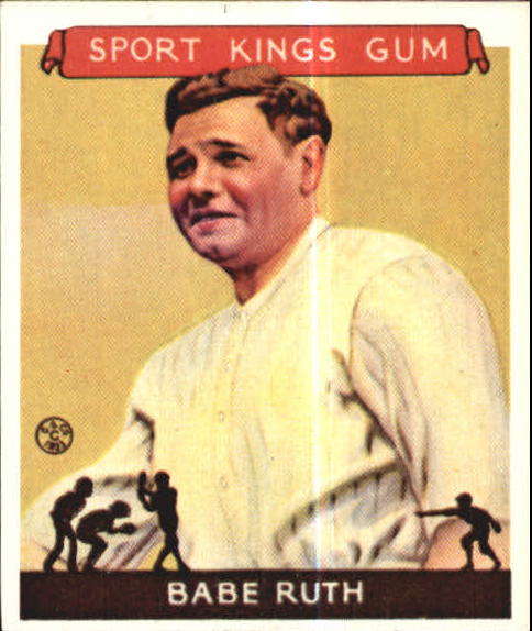 1933 Sport Kings #2 Babe Ruth BB