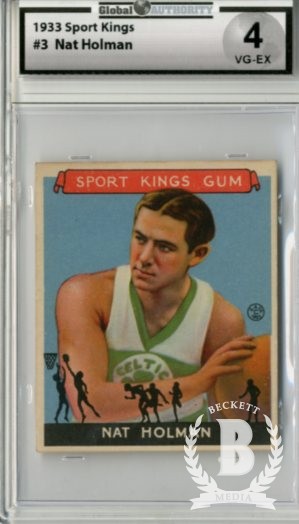 1933 Sport Kings #3 Nat Holman BK