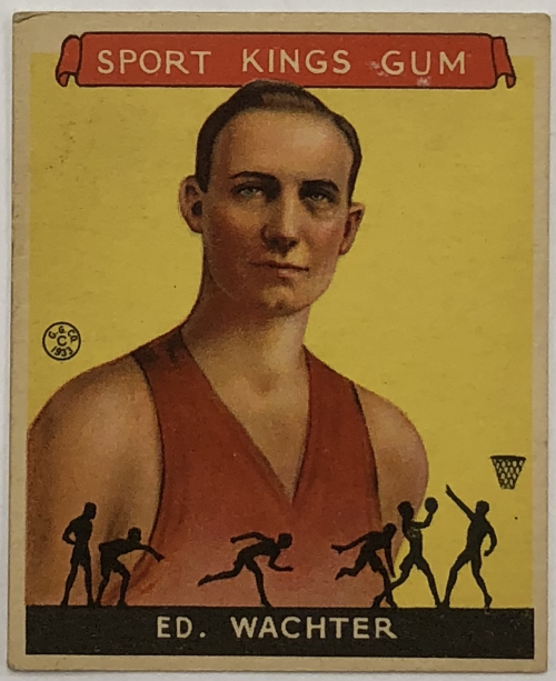 1933 Sport Kings #5 Ed Wachter BK